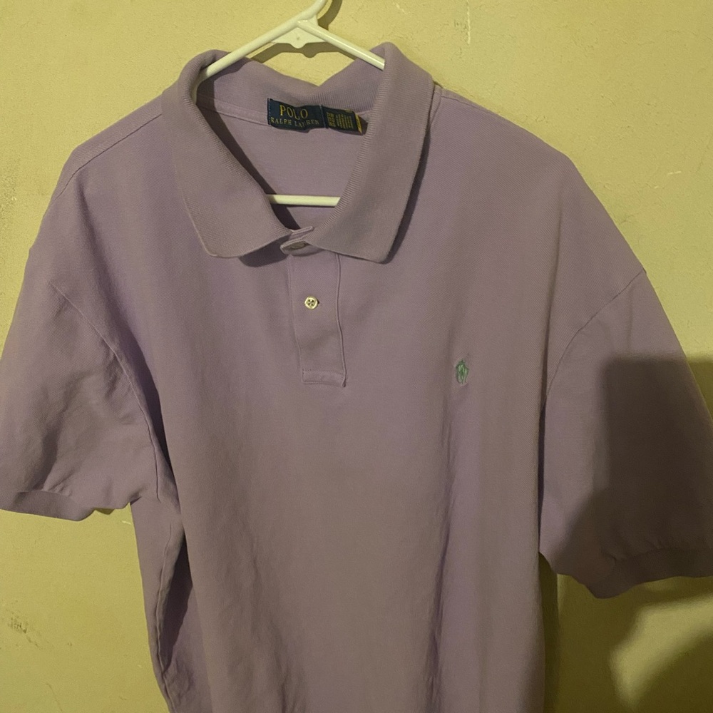 Polo Ralph Lauren Men’s Polo Shirt 3XB – Lavender Purple Classic Fit